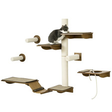 Katzen Kletterwand Set