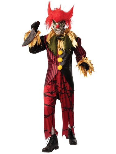 Herren crazy clown kostüm - clown,