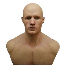 Latex Vollmaske Gesicht Halloween Maskerade Cosplay Männer Horror DE