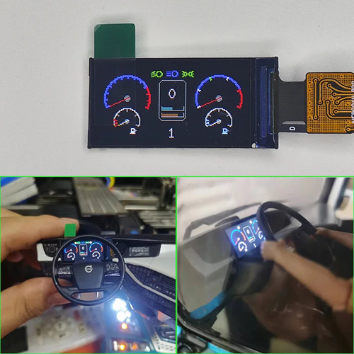 Led licht ton - ton, anzeige