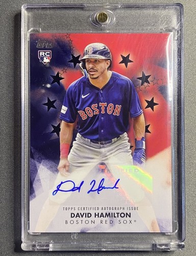 David hamilton autograph topps - autograph,