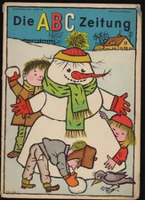 ABC-Zeitung 12/1961 mit Titel von Werner Klemke + Bastelbogen + Bildgeschichte