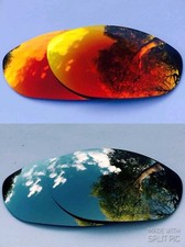 Graviert Polarisiert Feuerrot