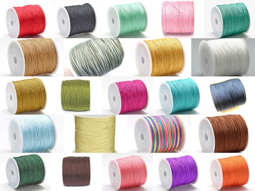 Makramee band rund 8mm nylon - band, 0,8mm