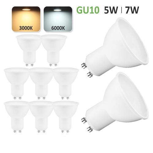 Gu10 led birnen - 5w/7w,