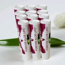 12x Forever Aloe Lips  Lippenbalsam mit Aloe Vera Feuchtigkeit &Pflege Original 