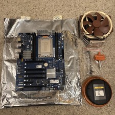 ALIENWARE TR4/SP3 Mainboard + AMD Ryzen Threadripper 1900X + NOCTUA Kühler + SSD