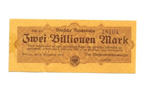 Billionen mark berlin 1923 - billionen,