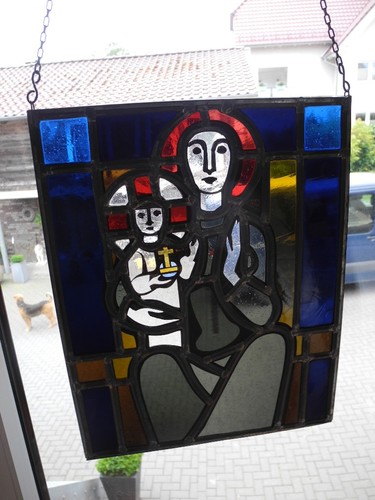 Bleiverglasung mutter gottes - bleiverglasung,
