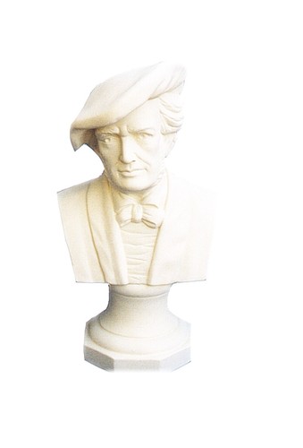 Büste figur wagner - figur, höhe40cm