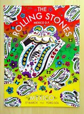Rolling Stones America Latina olé Tour 2016 official poster Plakat Mexico City