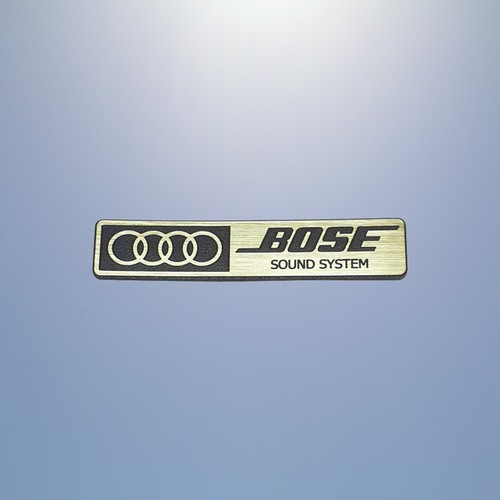 Bose soundsystem 40x8mm badge - soundsystem,