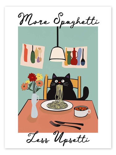 Poster more spaghetti - poster,