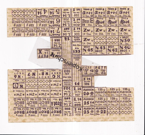 Lebensmittelkarte