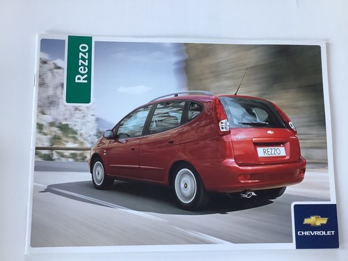 Prospekt chevrolet rezzo - chevrolet,