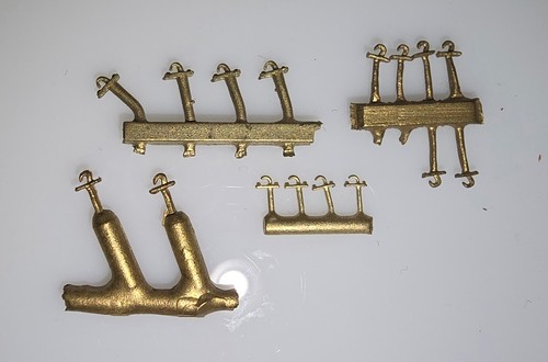 Messingguss dachhaken - 1:87,