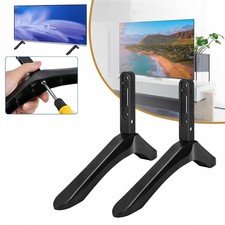 2x Tischplatte TV Ständer Standfuß für 32-65 Zoll LED LCD Samsung Sony LG Sharp