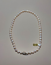 Akoya Perlenkette mit 750/18k