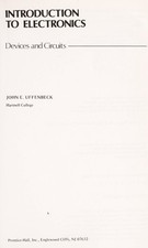 Introduction to Electronics 