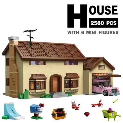 Moc 71006 simpsons haus - moc,