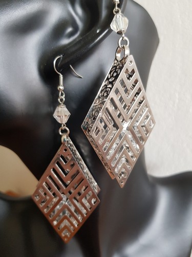 Ohrringe boho raute iconic - boho,