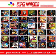 SNES / Super Nintendo Spiele-Wahl ? ALLE Spiele UNTER 20€ pro Game ⬇️2️⃣0️⃣?✅