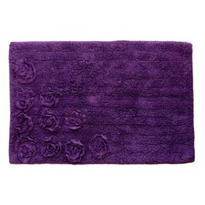 Badematte ROSEN lila mit