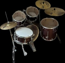 Pearl Schlagzeug Komplettset EXX725SBR/C Export Bl. Cherry Glitter