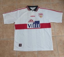 VFB Stuttgart Trikot aus der Saison 1996/97 mit "01 Jogi Löw" Beflockung.