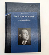 Carl Schmitt im Kontext