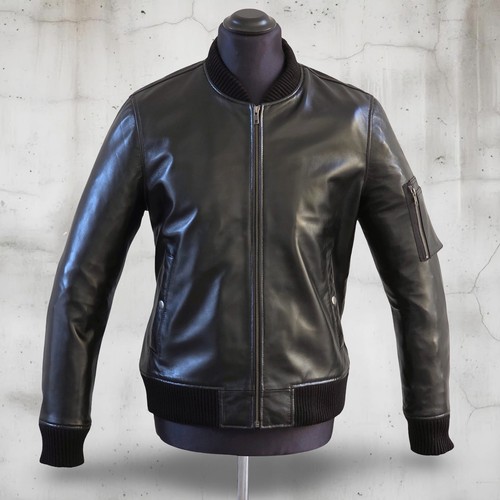 Herren lederjacke schwarz