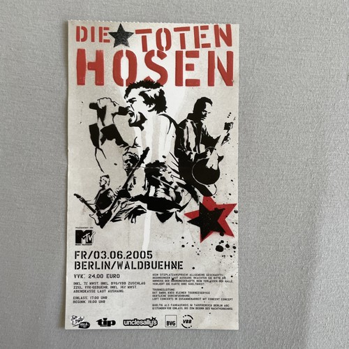 Die toten hosen tour 2005 - tour,
