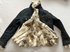 Engine Jeansjacke mit echtem