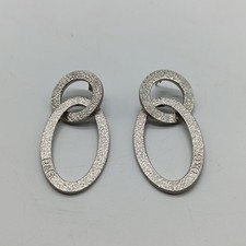 -  DOLCE & GABBANA D&G  Ohrringe in Silber     -   24  Gramm  - 