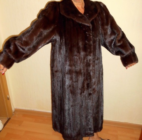 Saga mink nerz mantel - mink,