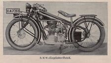 BMW Einzylinder Motorrad -
