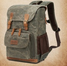 Ein kamerarucksack eingelegte