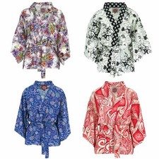 Happy Kimono Ministry of Colour Boho Strickjacke Strand Wickelgürtel