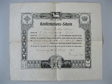 Konfirmations-Schein