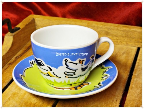 Cappuccinotasse mit untertasse - mit,