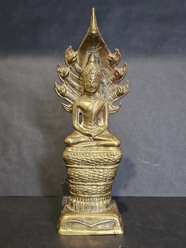 Antike messing buddha - antike,