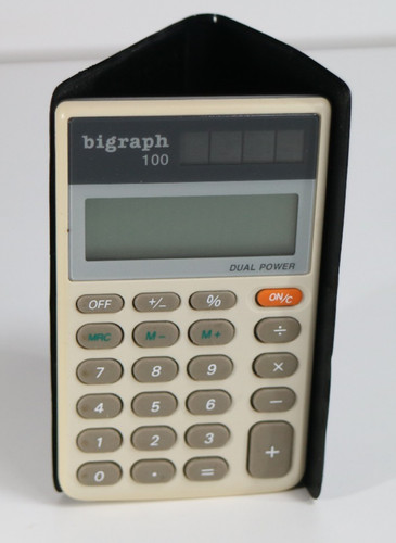 Bigraph 100 taschenrechner - bigraph,