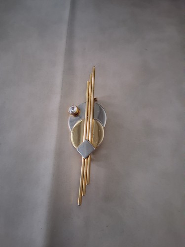 Vintage brosche bauhaus stil - bauhaus,