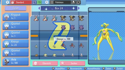 Shiny deoxys 6iv 6dv lvl - shiny,