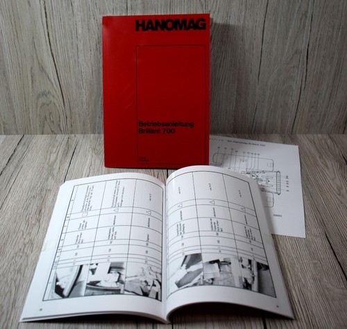 Hanomag betriebsanleitung für - hanomag,