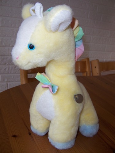 Giraffe stofftier musik - giraffe, stofftier,