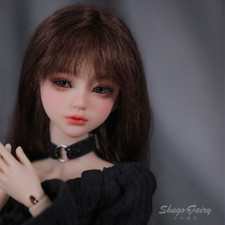 1/6 BJD Doll Girl Aurola Resin Ball Jointed Puppe Full Set Face Makeup+ Eye Gift
