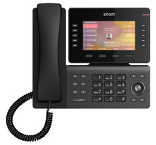 Snom D865 Telefon, schwarz