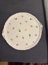 Villeroy & Boch Petite Fleur Tortenplatte, 30 cm Durchmesser