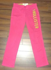 ★ HOLLISTER ★ Jogginghose ★ pink  mit grünem Schriftzug ★ S ★ gut